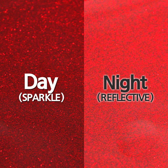 REFLECTIVE Sparkle Red HTV – SHVinyl